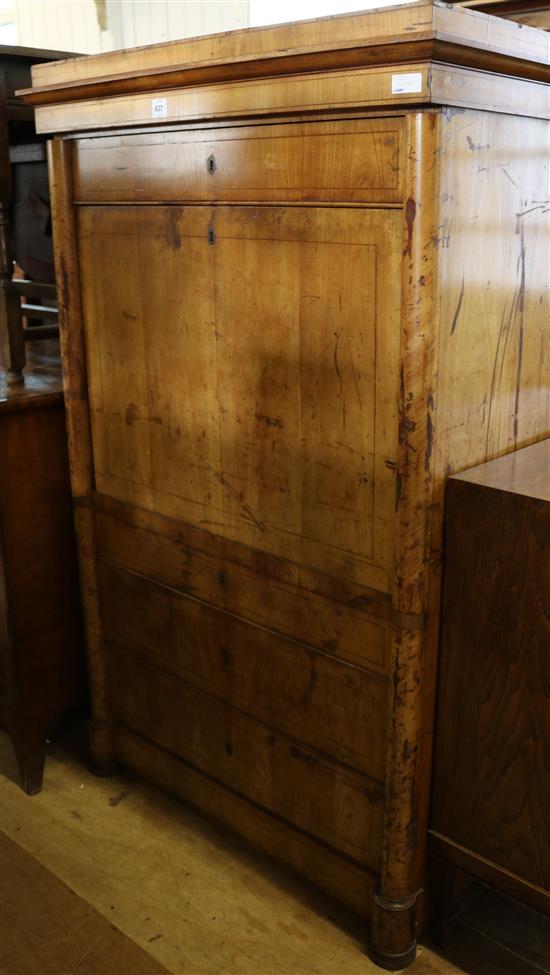 Continental mahogany escretoire